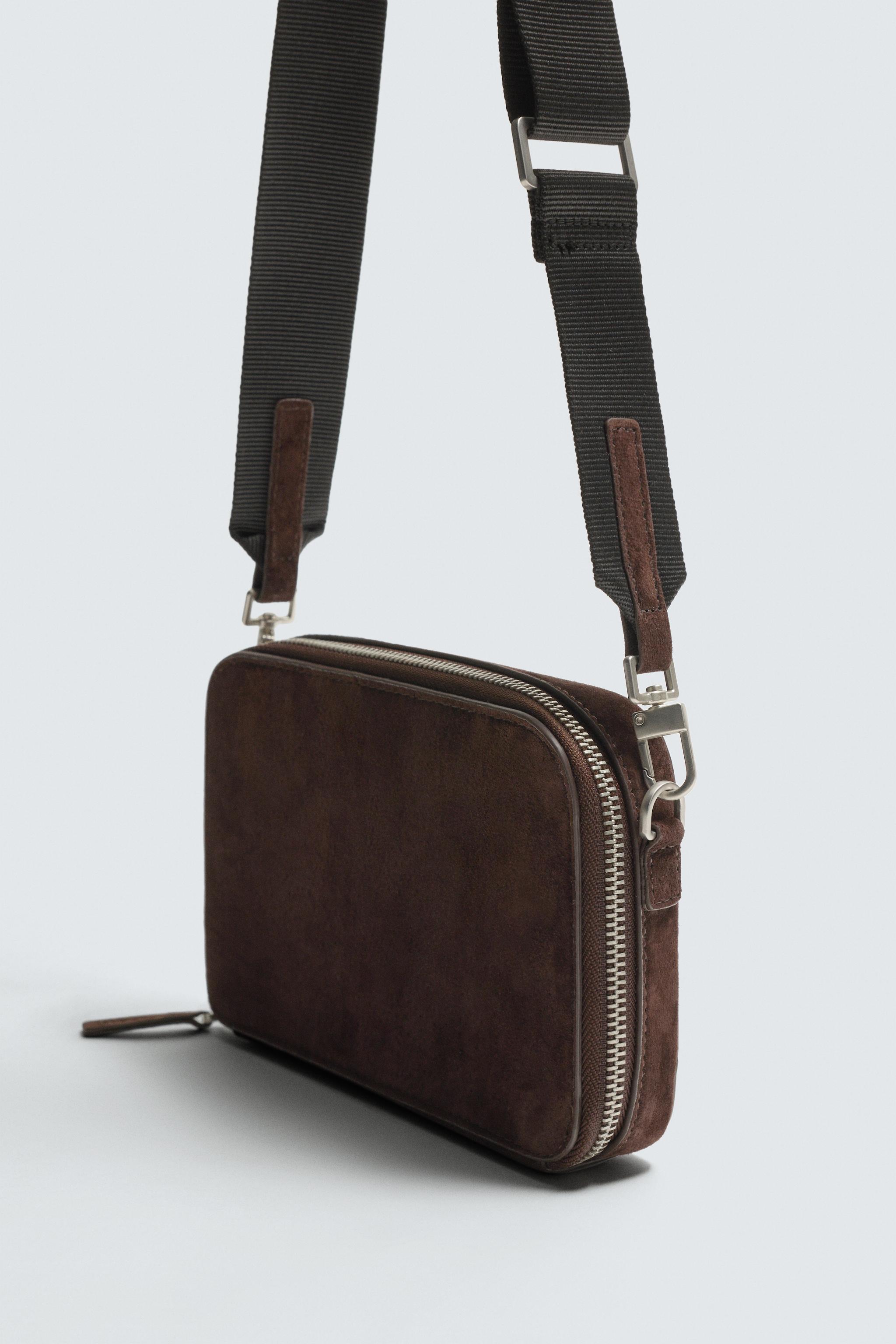 LEATHER CROSSBODY BAG